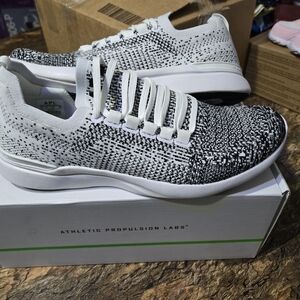 APL Black and White Ombre Techloom Breeze Sneakers